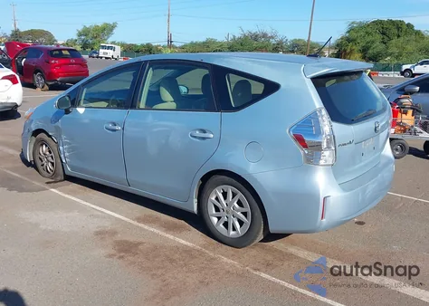 2014 Toyota Prius V Three from USA, damaged, VIN JTDZN3EU1E3341130